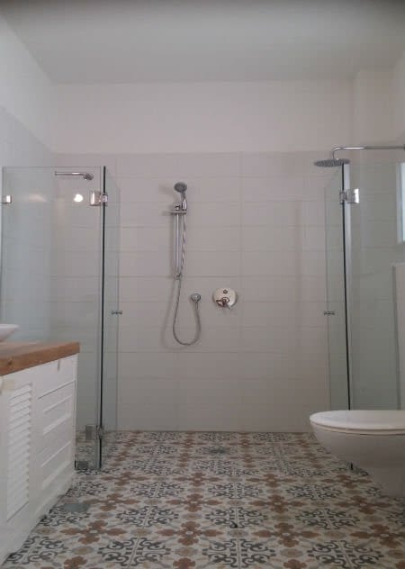 מקלחון מנהטן מקופל